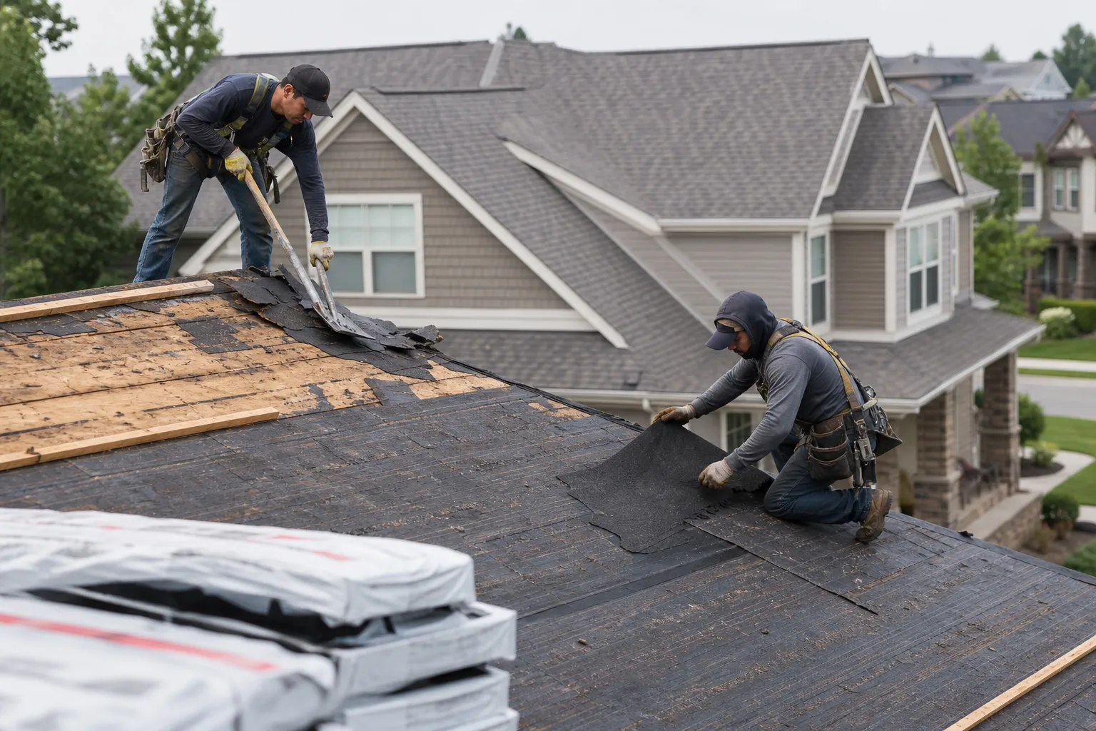 GAF roof replacement that solves ongoing roof trouble