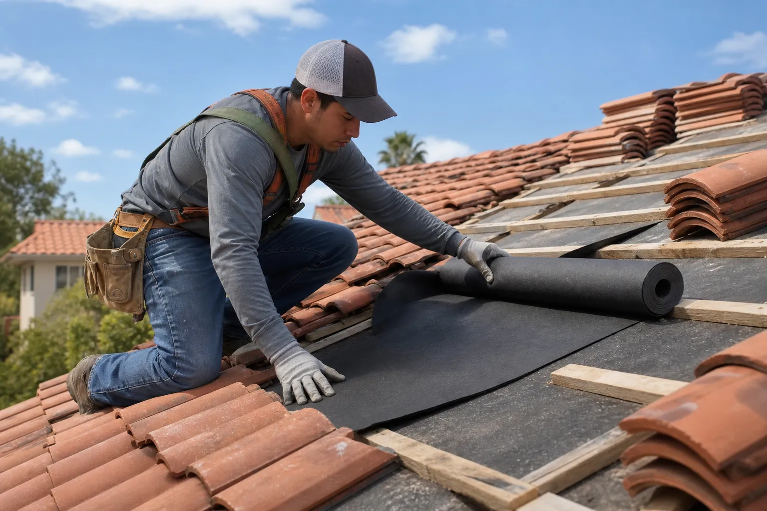Underlayment replacement