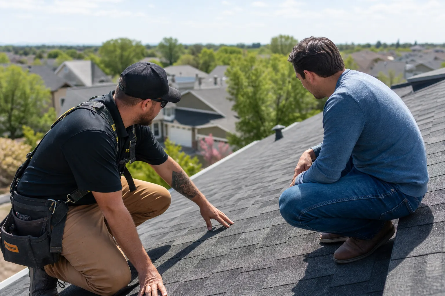Architectural shingles that restore peace of mind