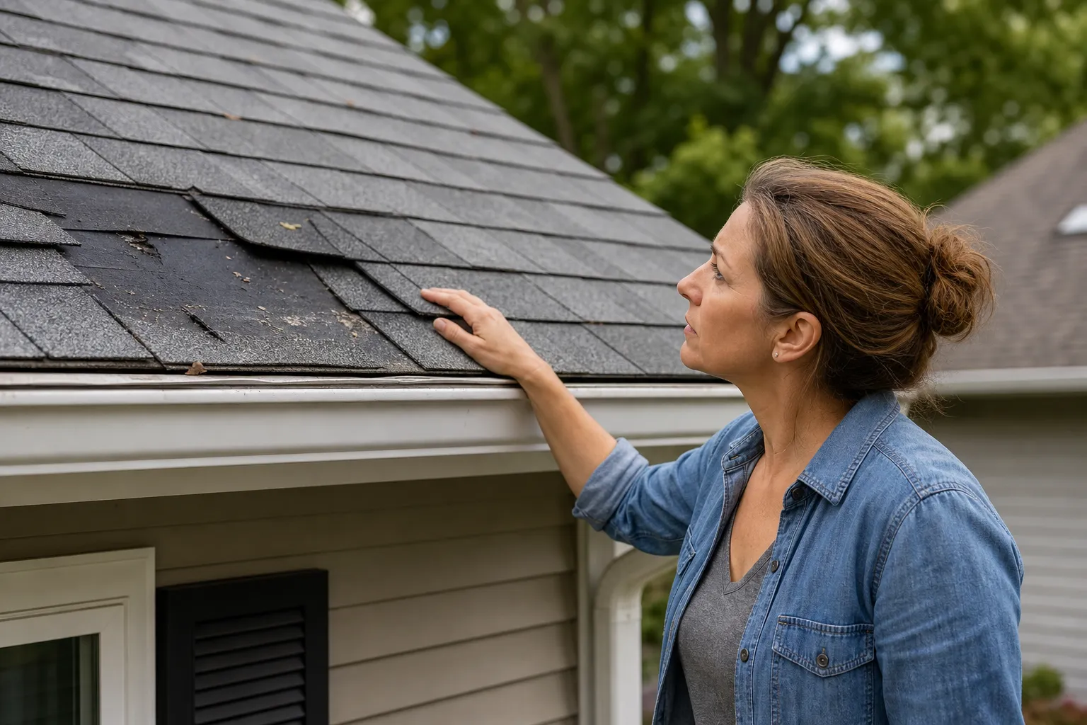 Missing shingles