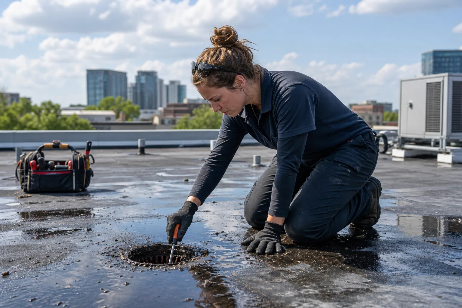 Drainage repair