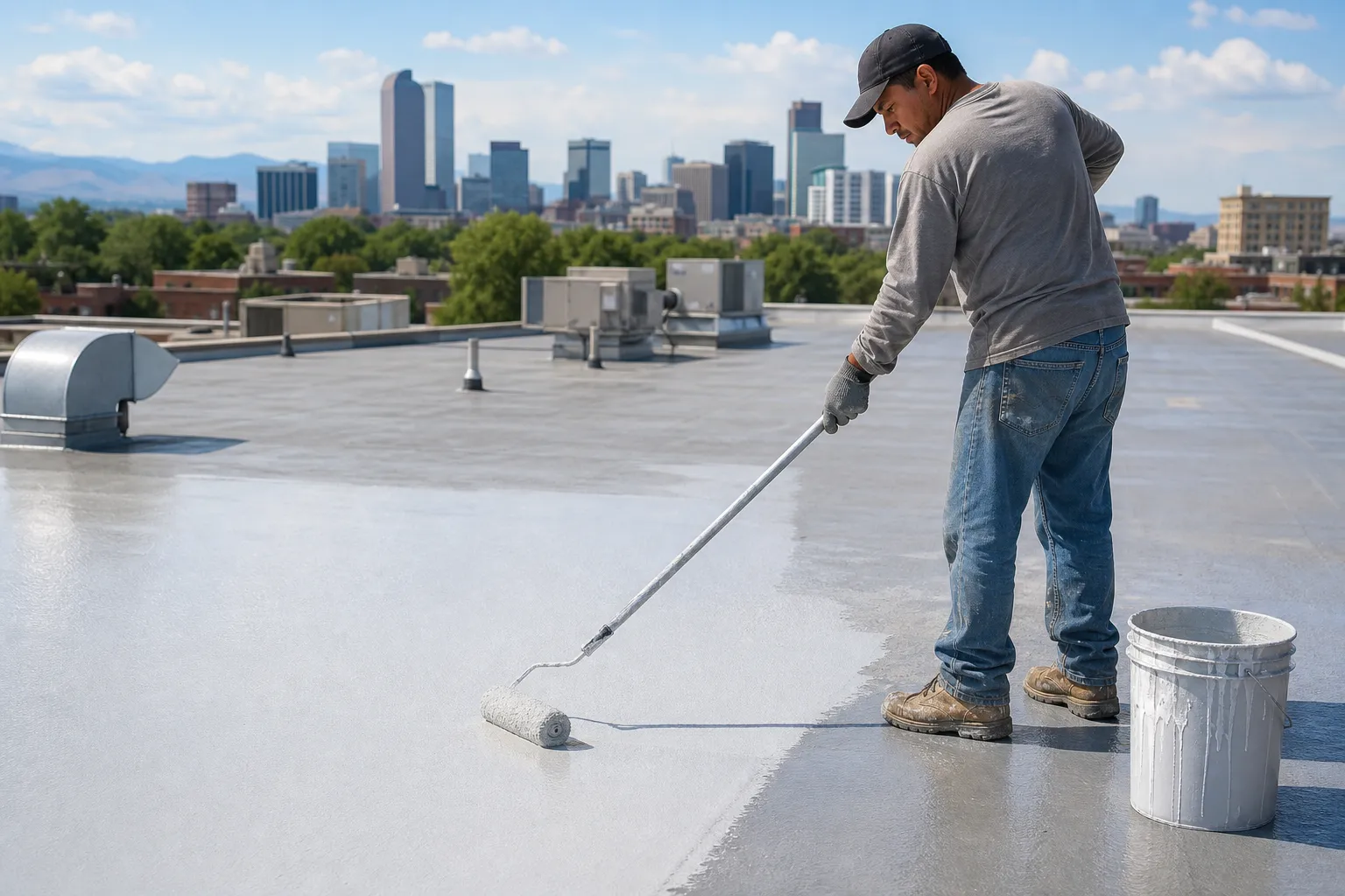 Roof coating