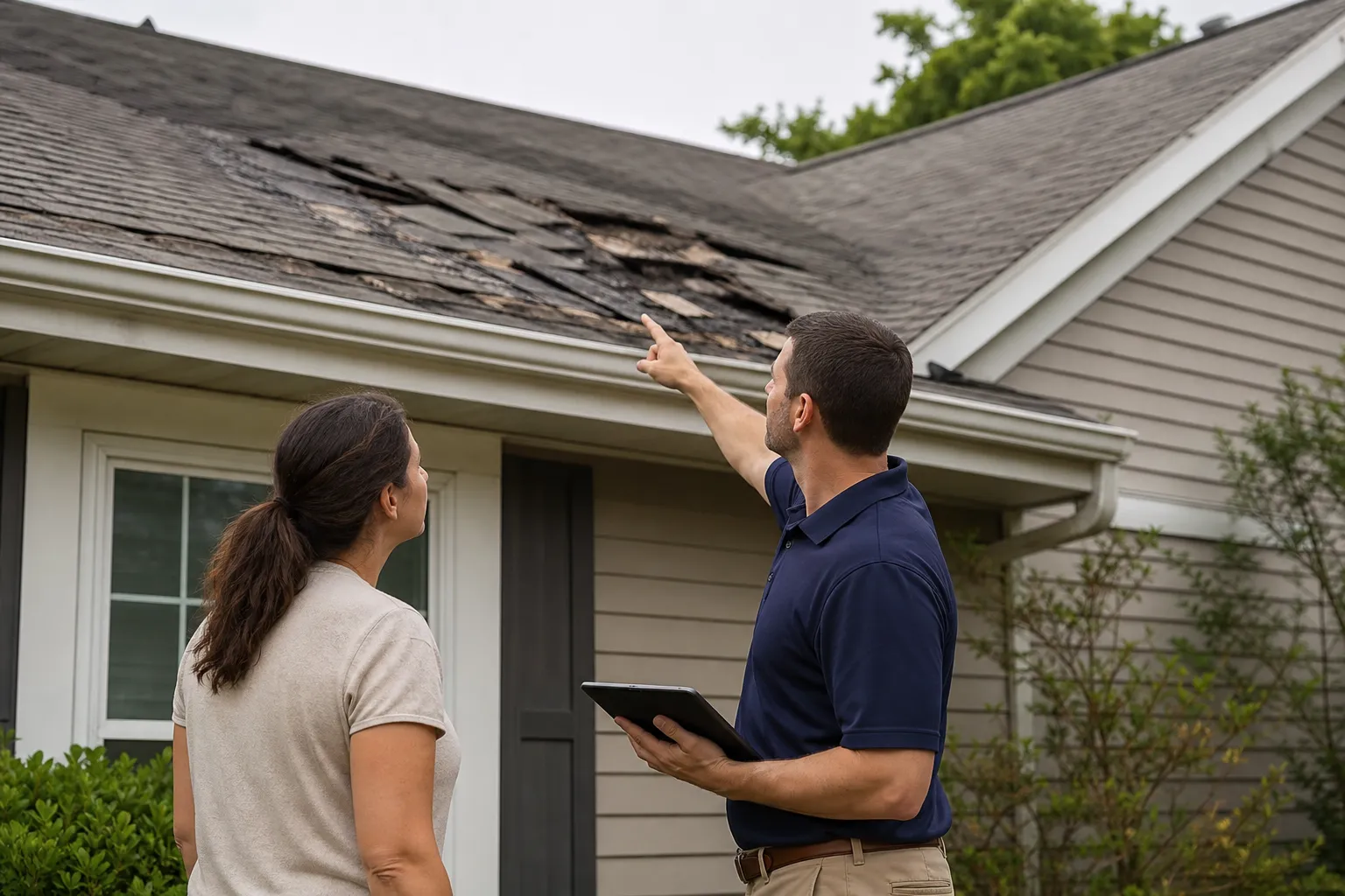 Roof beyond repair