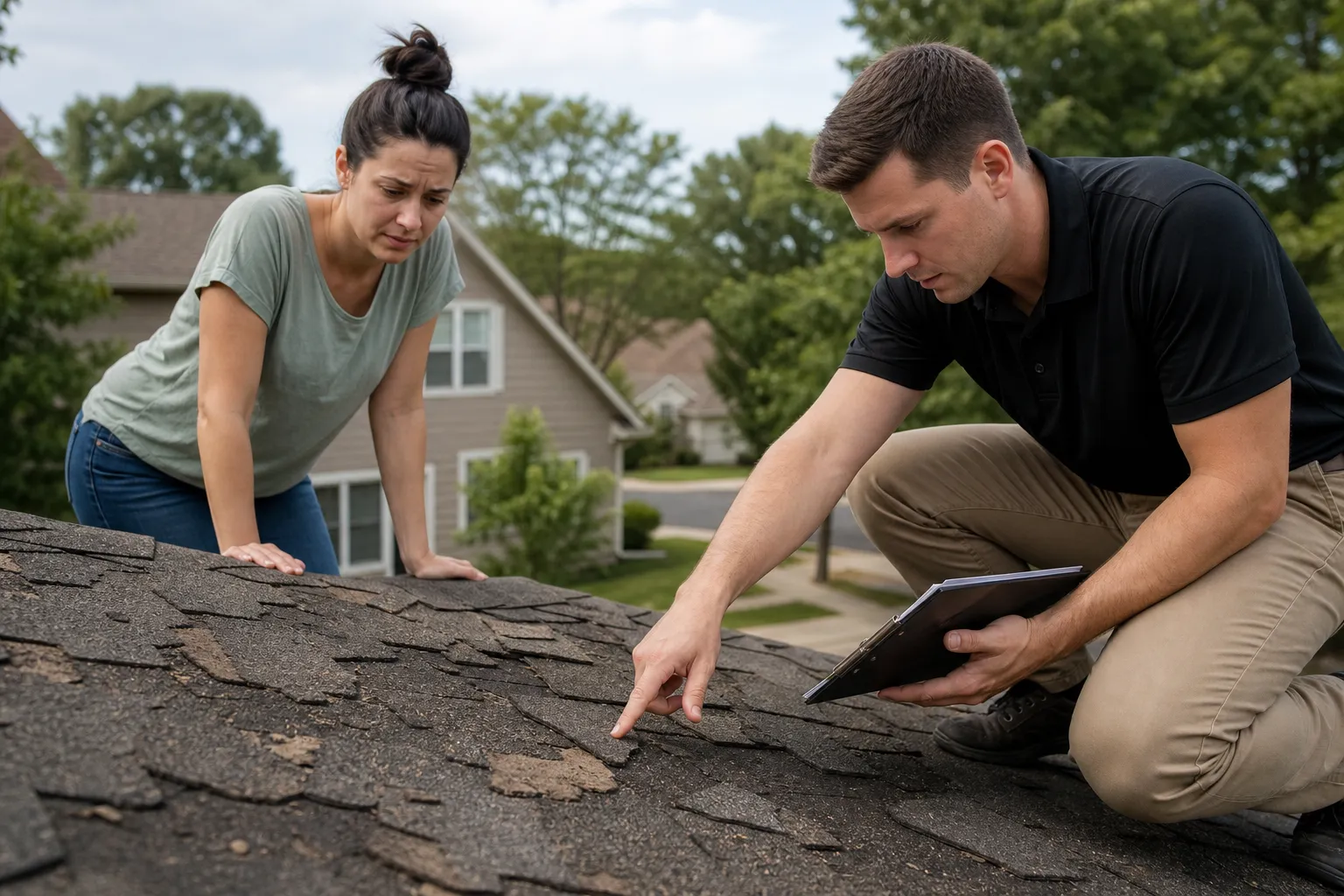 When shingle failure spreads