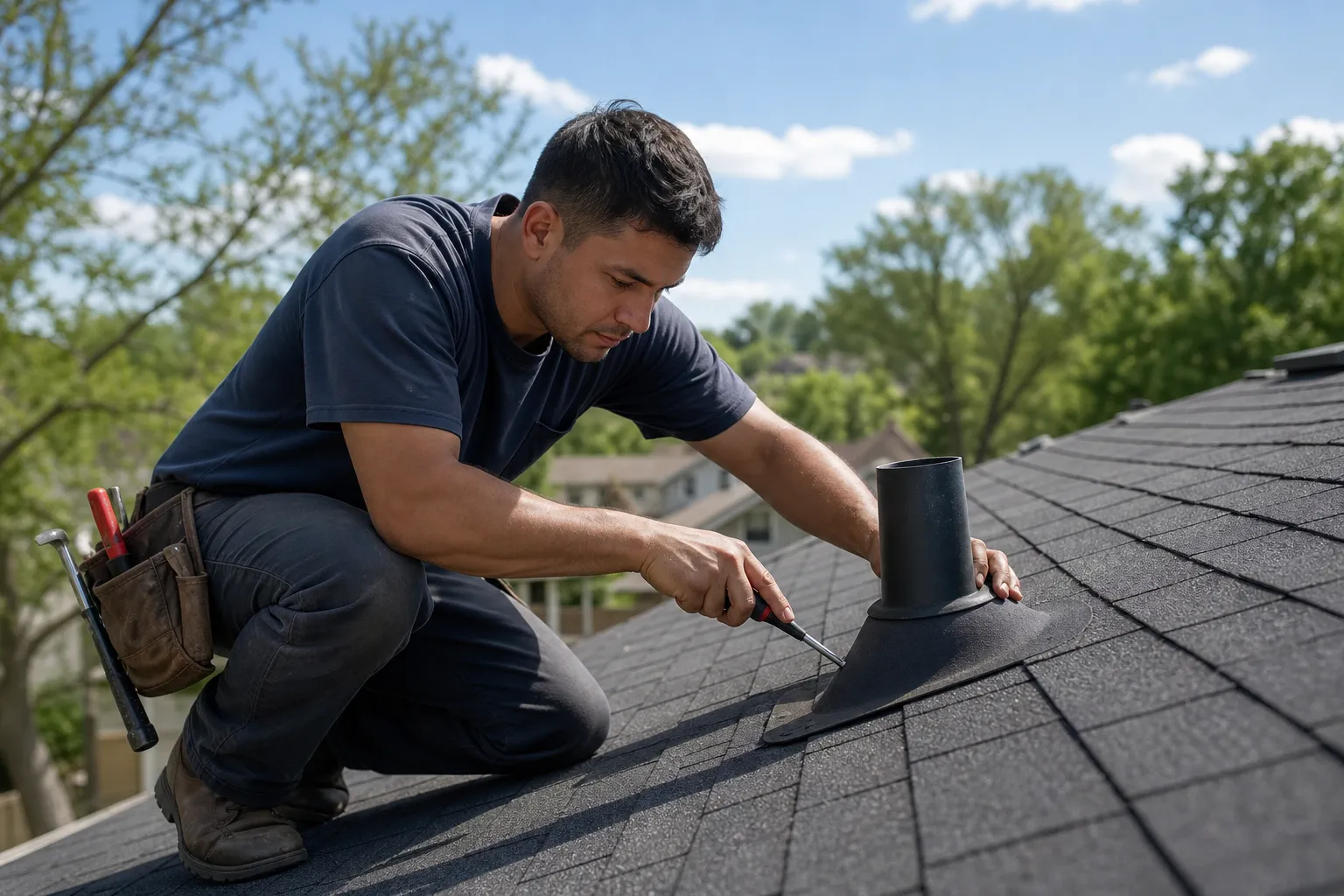 Fix roof vents before small leaks spread