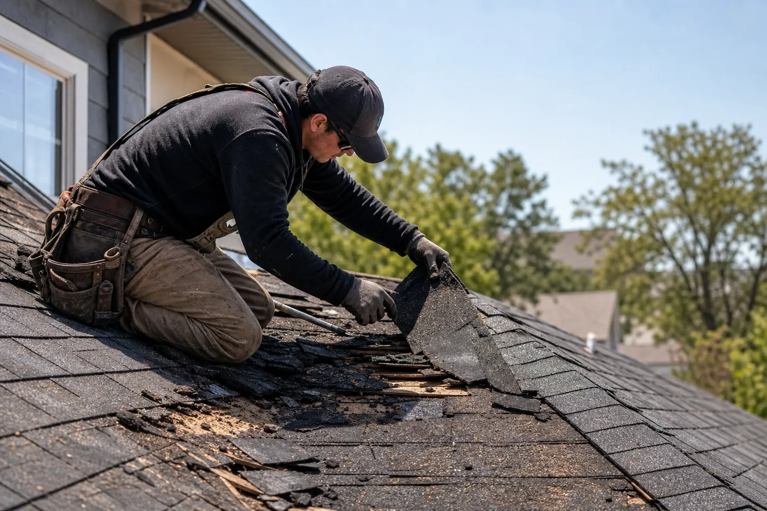 Replace a failing CertainTeed roof