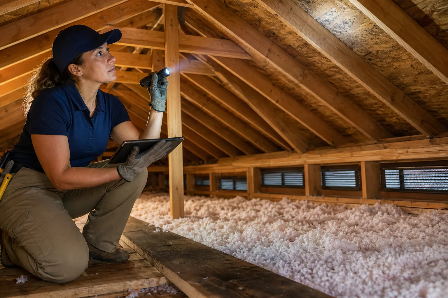 Poor attic ventilation