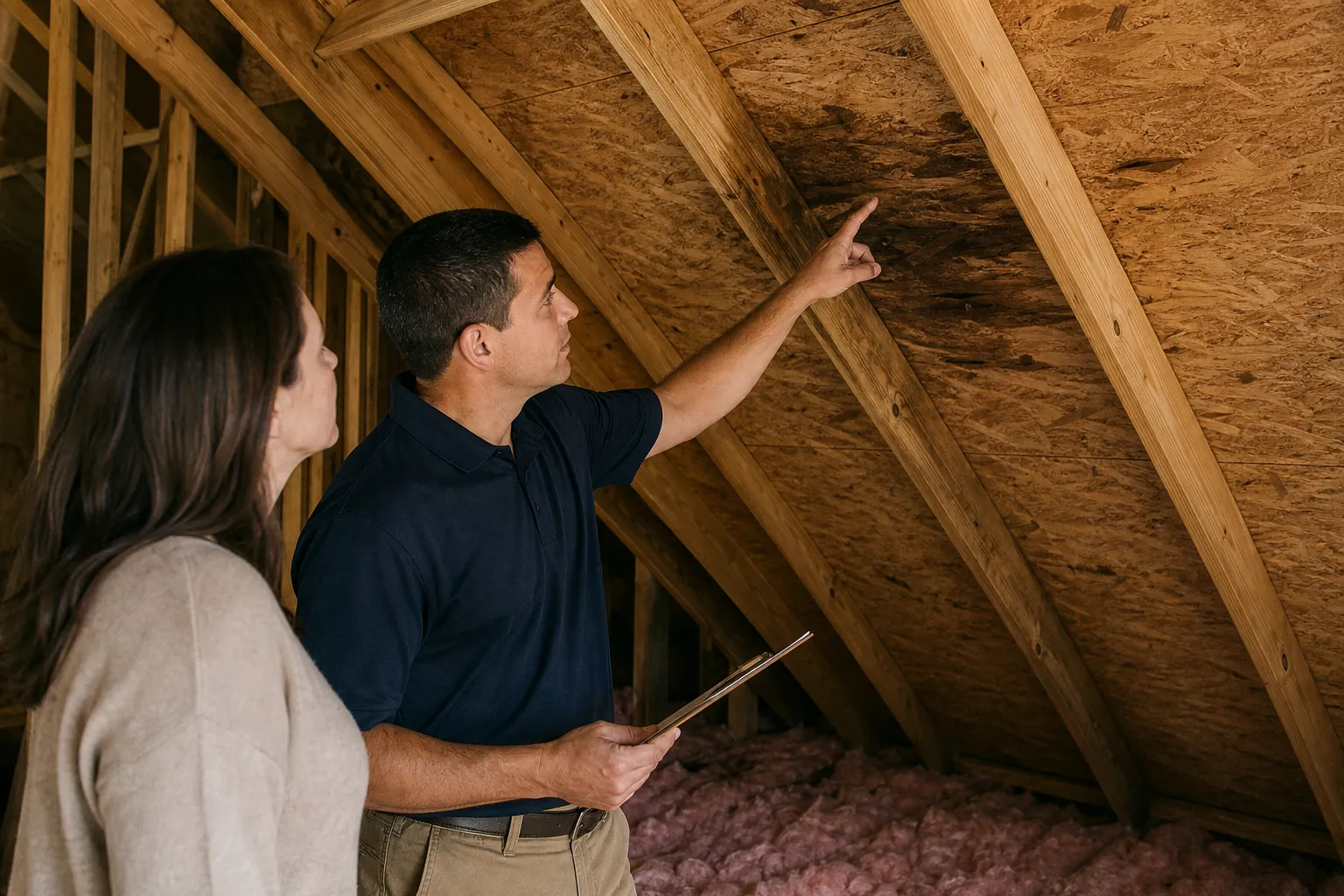 Help for a sagging roof area