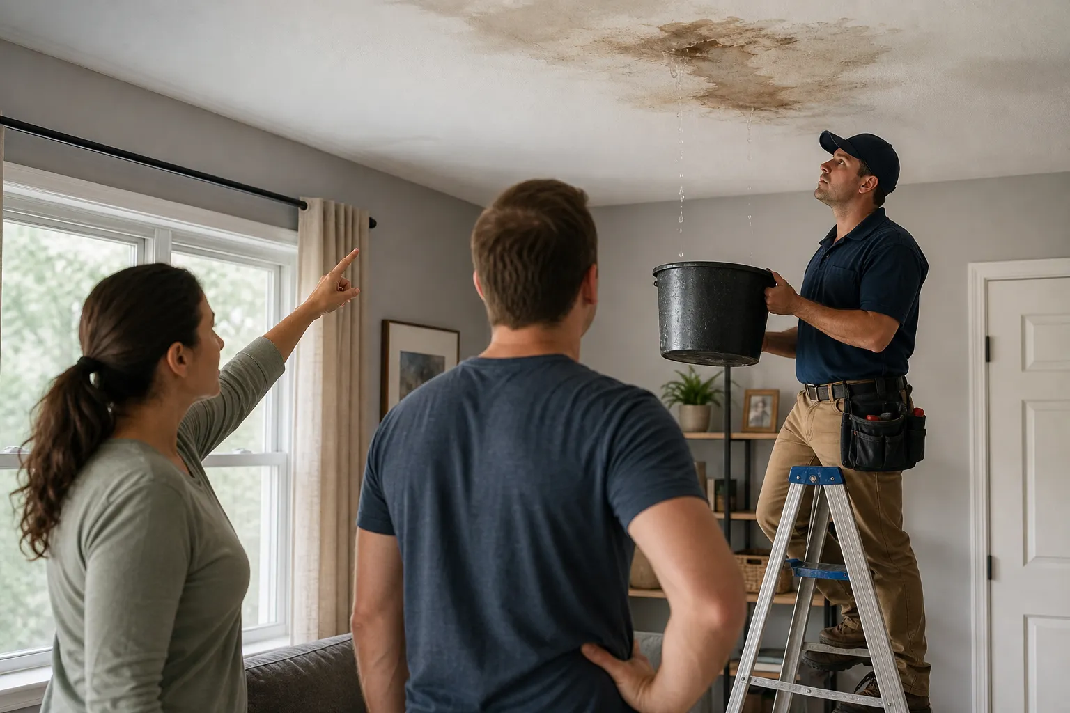 Repeated roof leaks
