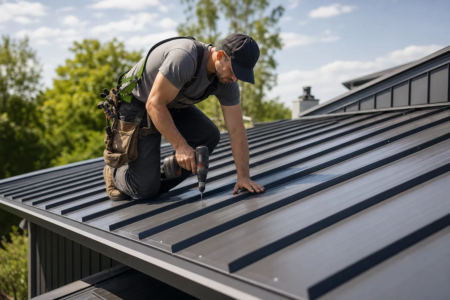 Metal panel repair