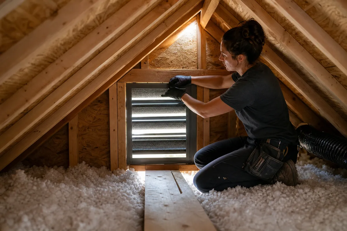 When your attic needs better airflow