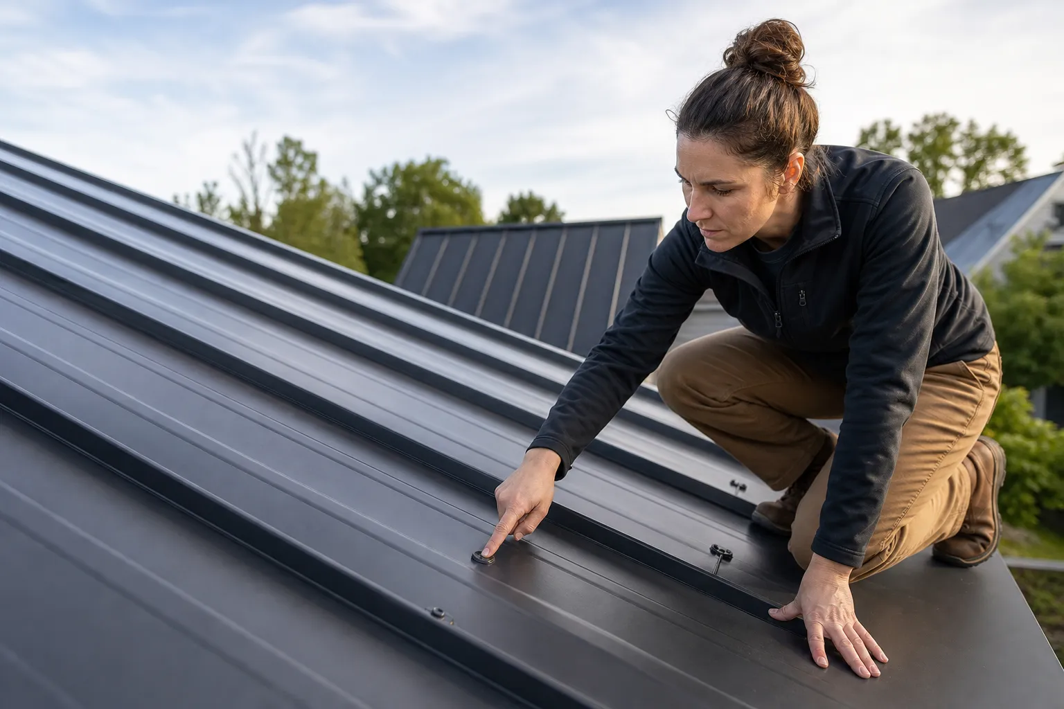 Stop metal roof fastener failures early