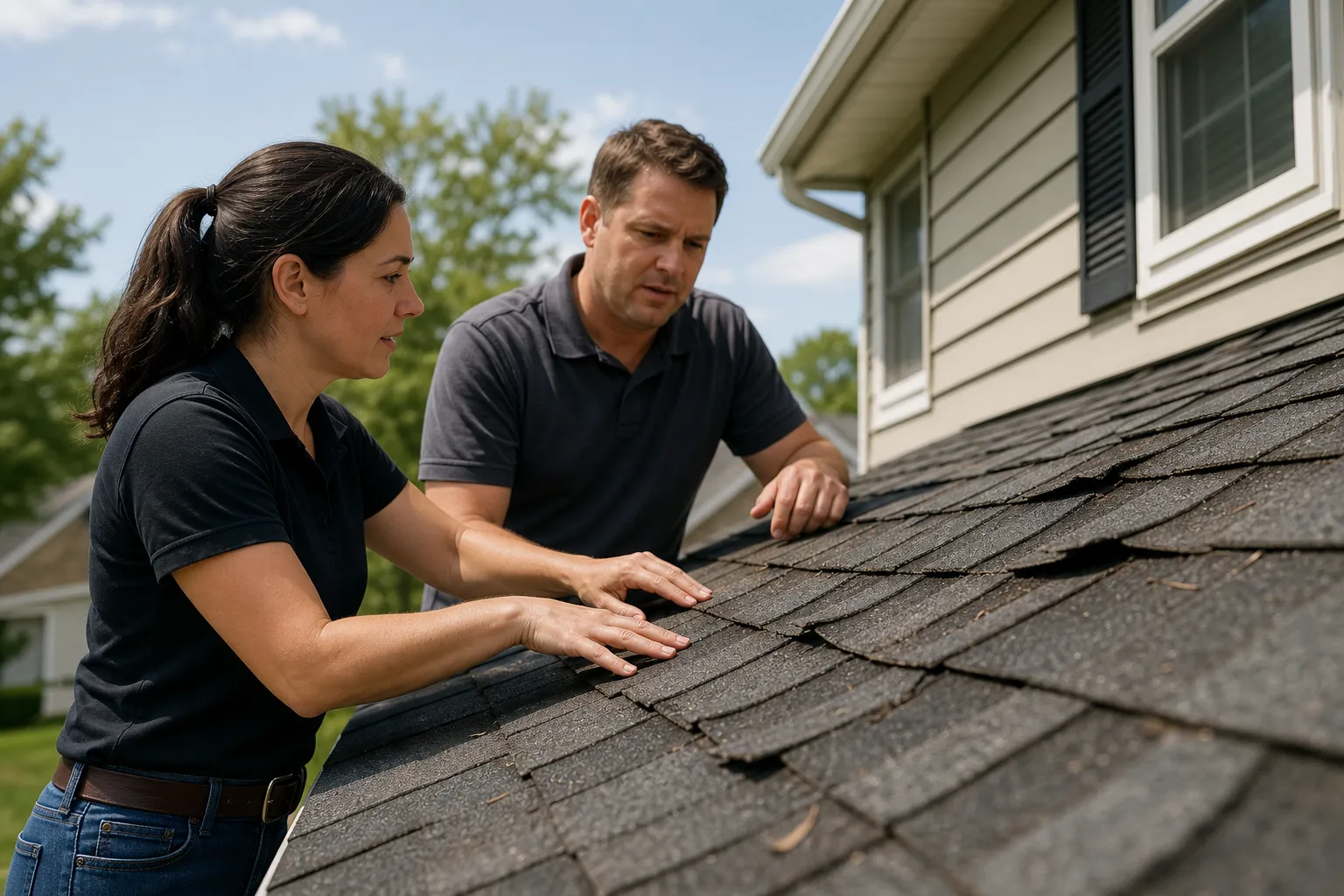Help for curling shingle roofs