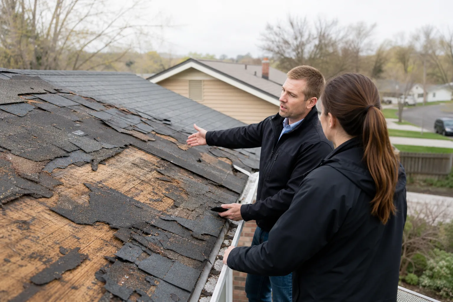 When a worn-out roof needs replacing