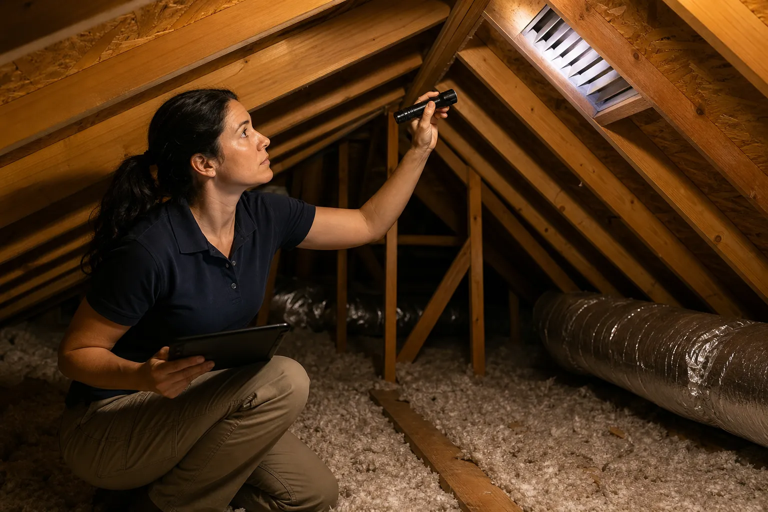 Excessive attic heat