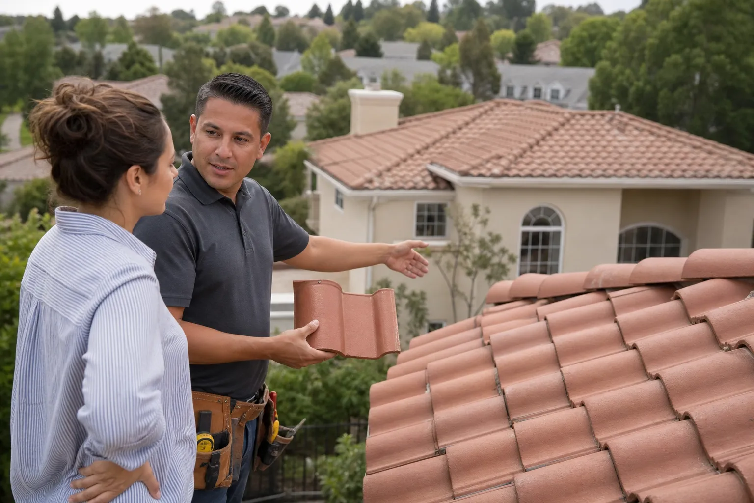 Tile roof installation that solves the right problem