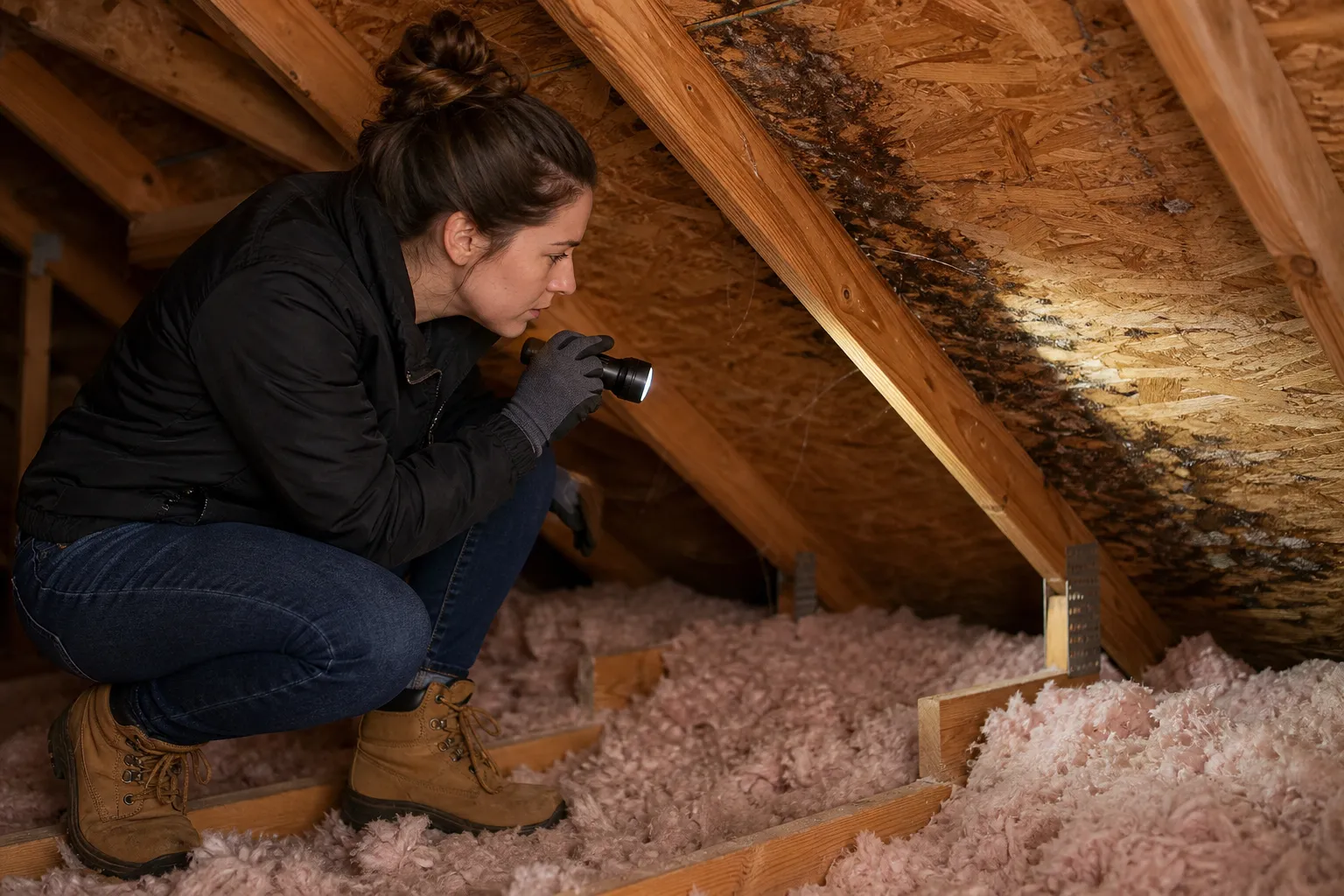 Stop attic moisture at the source