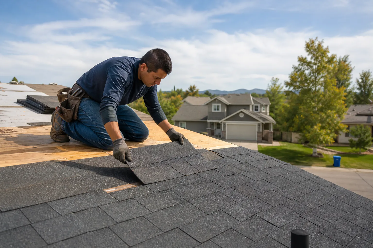 Shingle replacement