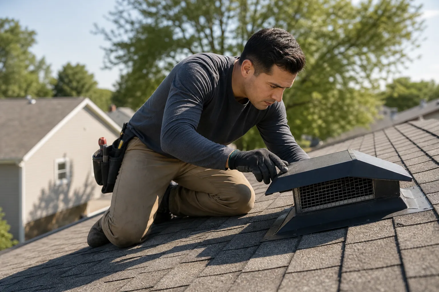 Stop problem vents from risking your roof